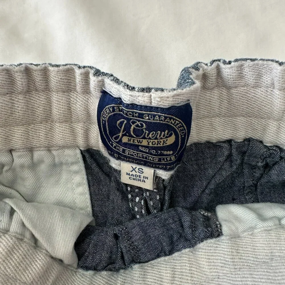 JCrew Polka dot Drawstring Shorts